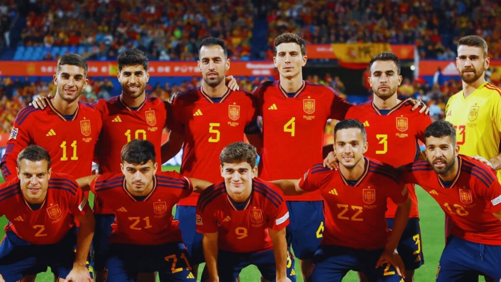 صورة للمنتخب الإسباني
