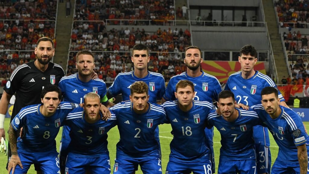 صورة للمنتخب الإيطالي