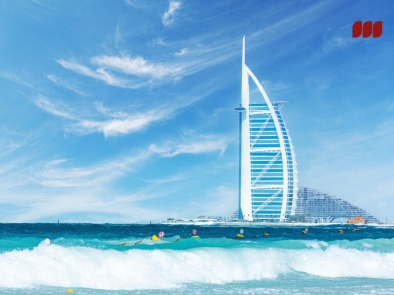 صورة لإحدى شواطئ دبي