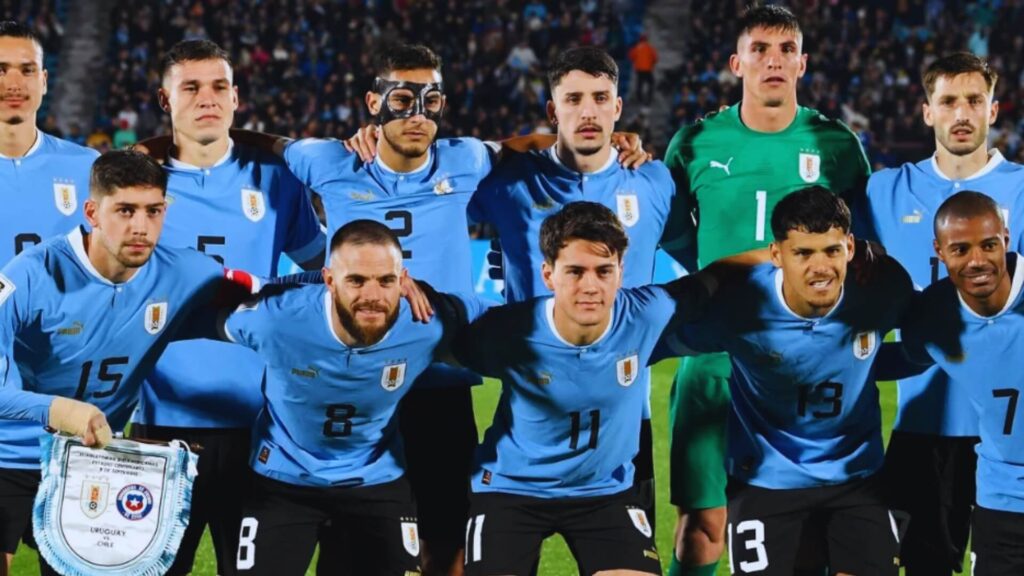 صورة لمنتخب الأوروغواي