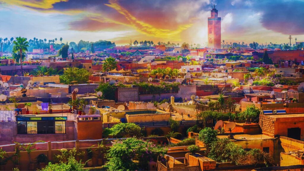 مدينة مراكش المغربية
