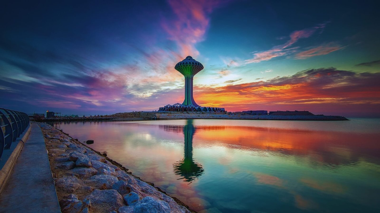 كورنيش الدمام في المملكة العربية السعودية