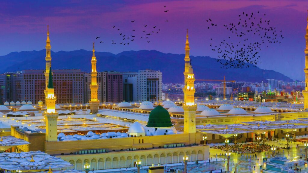 المسجد-النبوي-المدينة-المنورة-السعودية