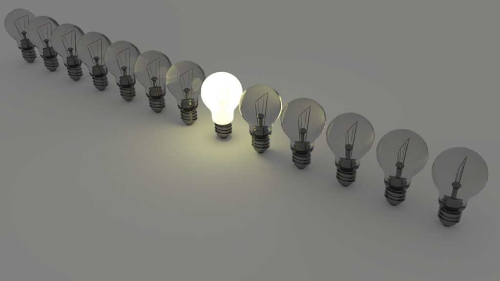 العثور على الفكرة