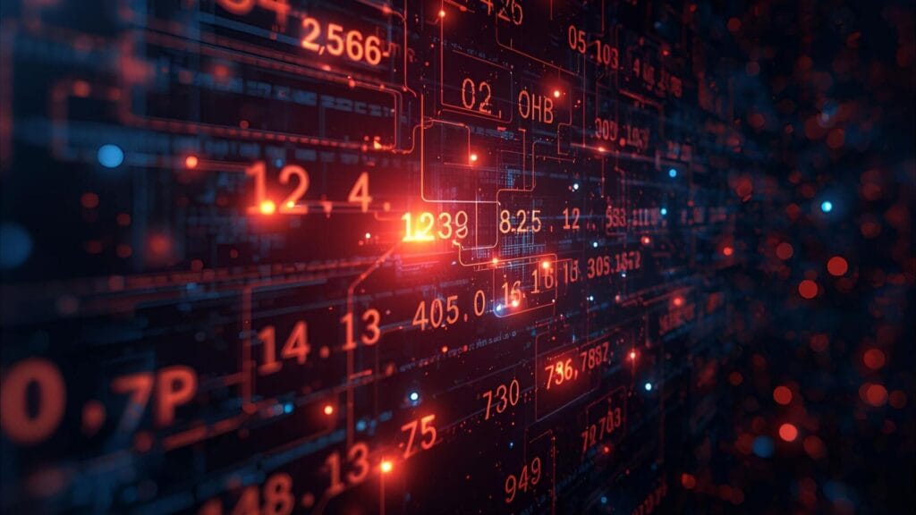 صورة للارقام تتحرك