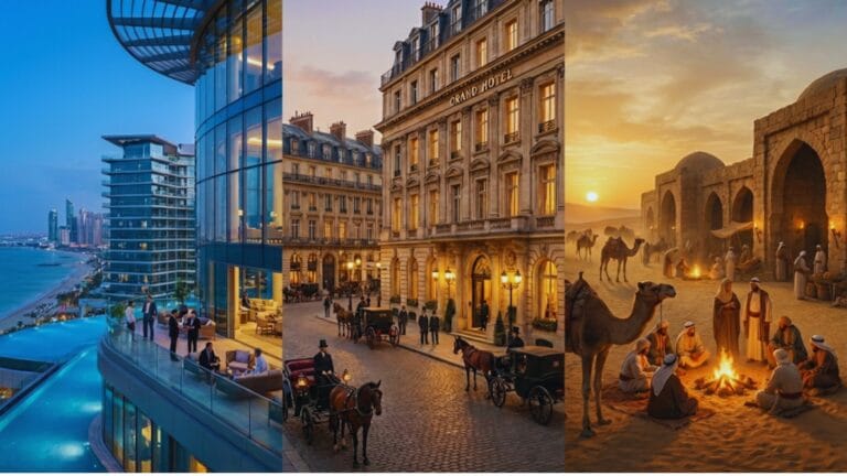 تاريخ الفنادق.. كيف تحولت الخانات القديمة إلى منتجعات عالمية؟