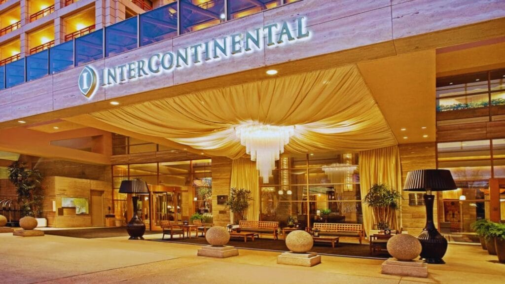مجموعة وسلاسل فنادق إنتركونتيننتال العالمية والشهيرة